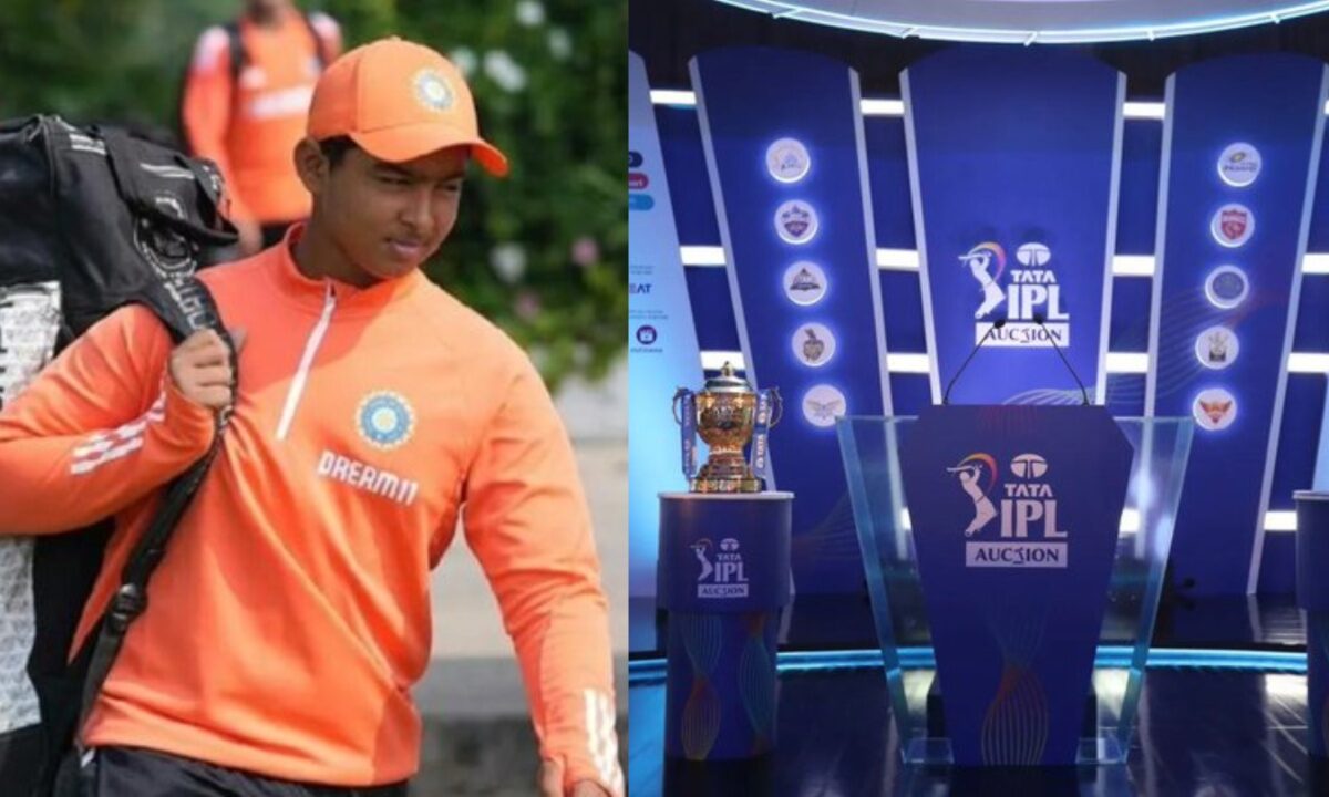 Vaibhav Suryavanshi sold in IPL 2025 mega auction.