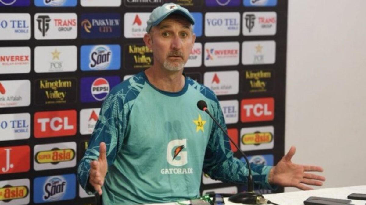 Jason Gillespie- coach of Pakistan.