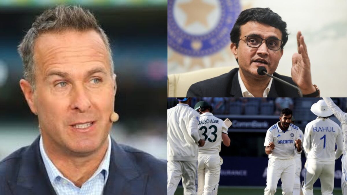 Michael Vaughan, Sourav Ganguly and India's Test win.