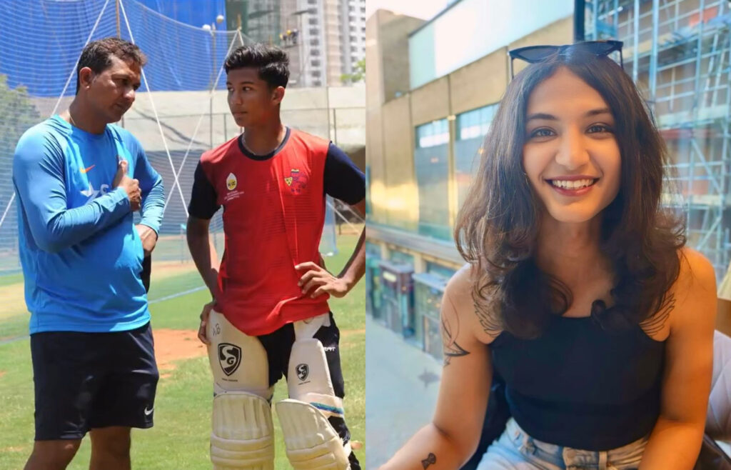 Sanjay Bangar and Anaya Bangar. Photo- Instagram