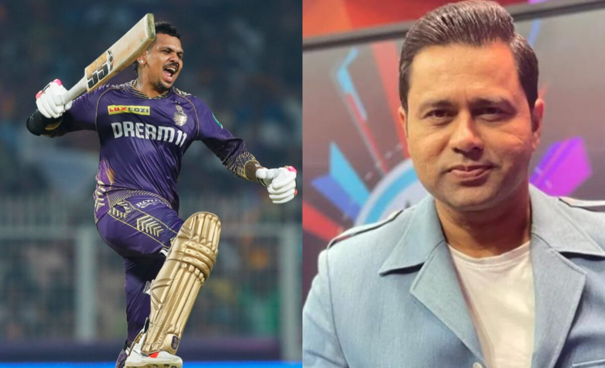 Sunil Narine and Aakash Chopra