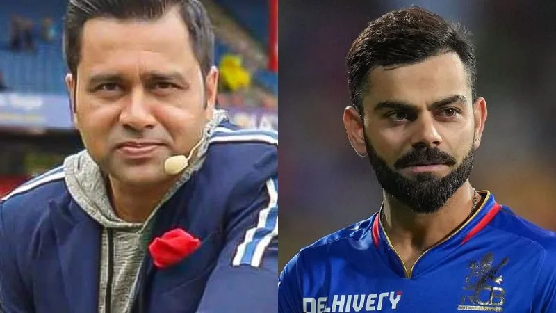 Virat Kohli and Aakash Chopra