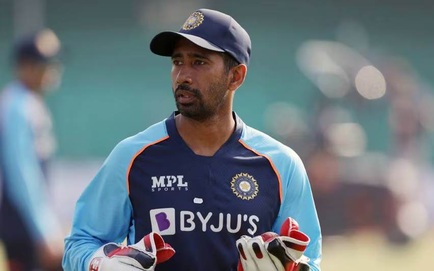 Wriddhiman Saha. Photo- AFP