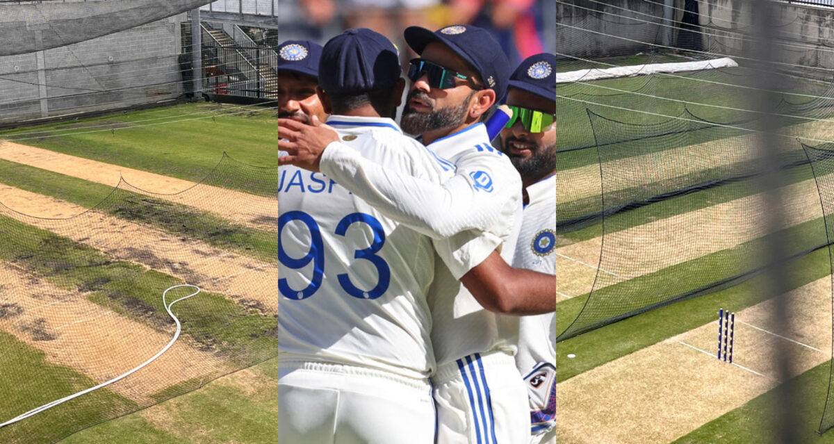 Indian team and practice pitches at MCG. Photo- X