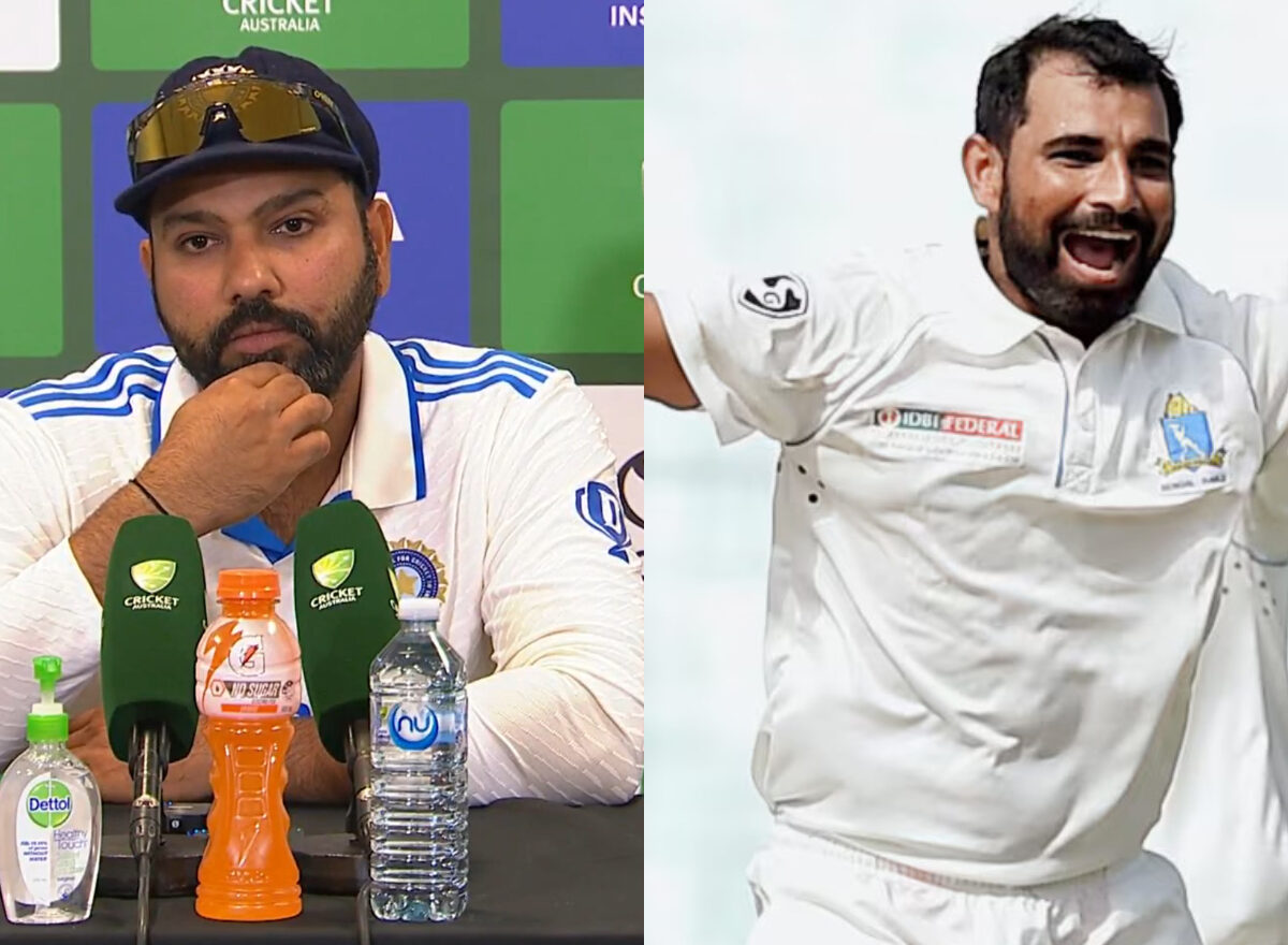 Rohit Sharma and Mohammed Shami. Photo- X