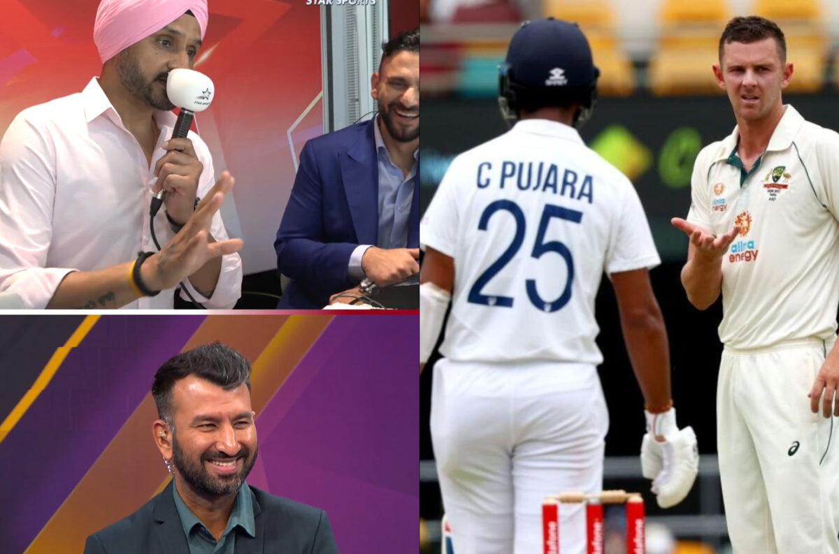 Harbhajan Singh, Josh Hazlewood, Cheteshwar Pujara