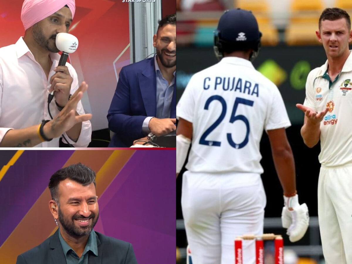 Harbhajan Singh, Josh Hazlewood, Cheteshwar Pujara
