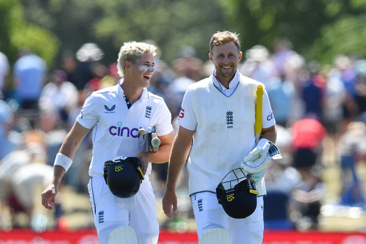 Jacob Bethell and England. Photo- Getty