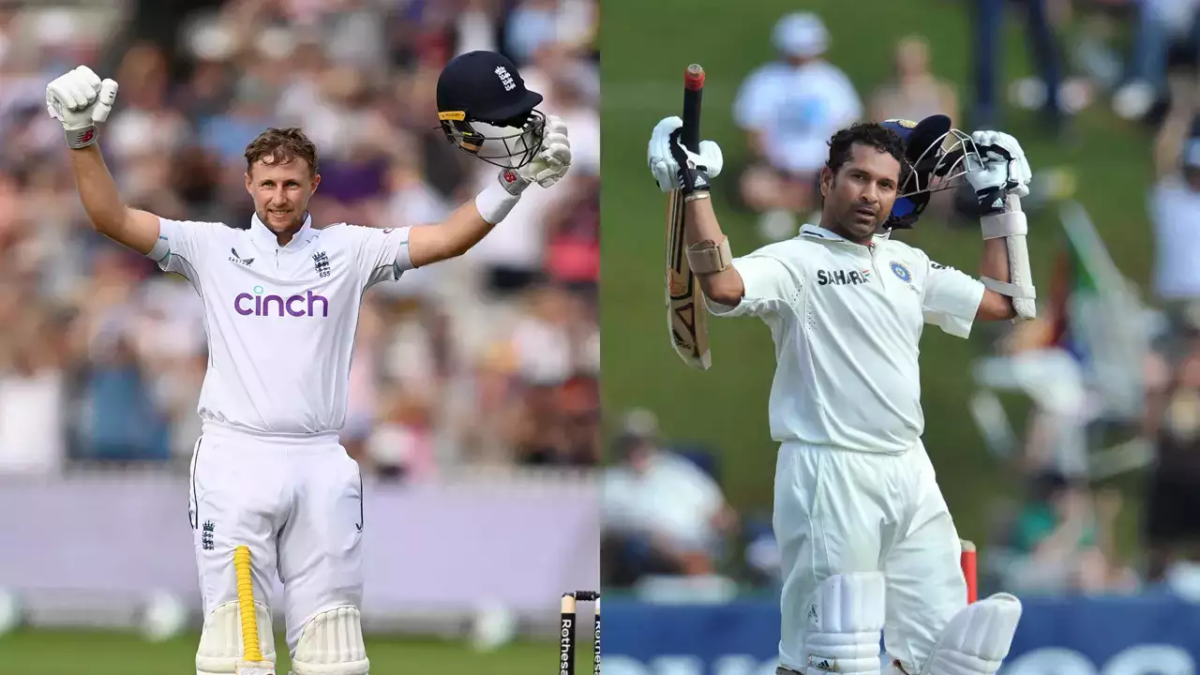 Joe Root and Sachin Tendulkar