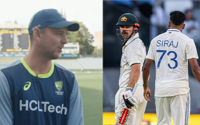 Mohammed Siraj and Josh Hazlewood. Photo- X