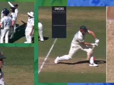 Watch- Mitchell Marsh Controversially Survives LBW Call After TV Umpire Errs With DRS Review; India Left Stunned