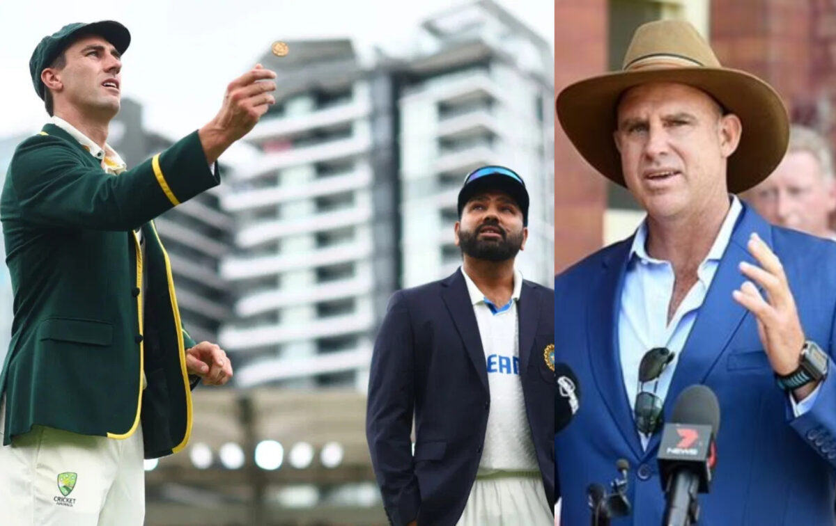 Matthew Hayden, Rohit Sharma, Brisbane. Photo- X