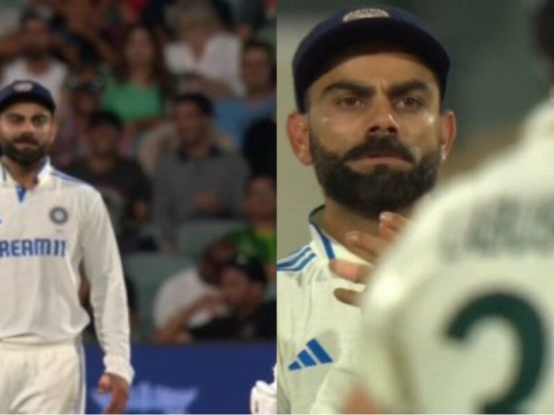 Watch: Virat Kohli Sledges Young Australian Opener With ‘No Clue’ Remark In 2nd Adelaide Test