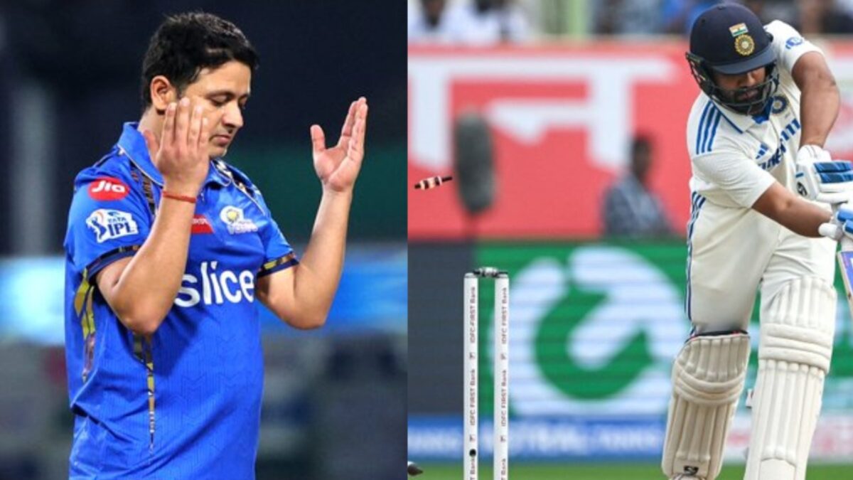 Piyush Chawla and Rohit Sharma.