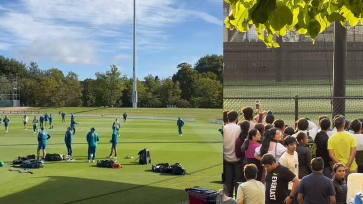 Practice session of Australia.