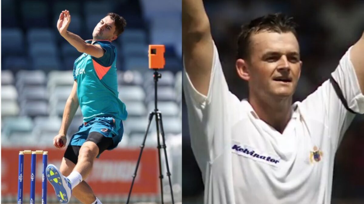 Adam Gilchrist and Pat Cummins.