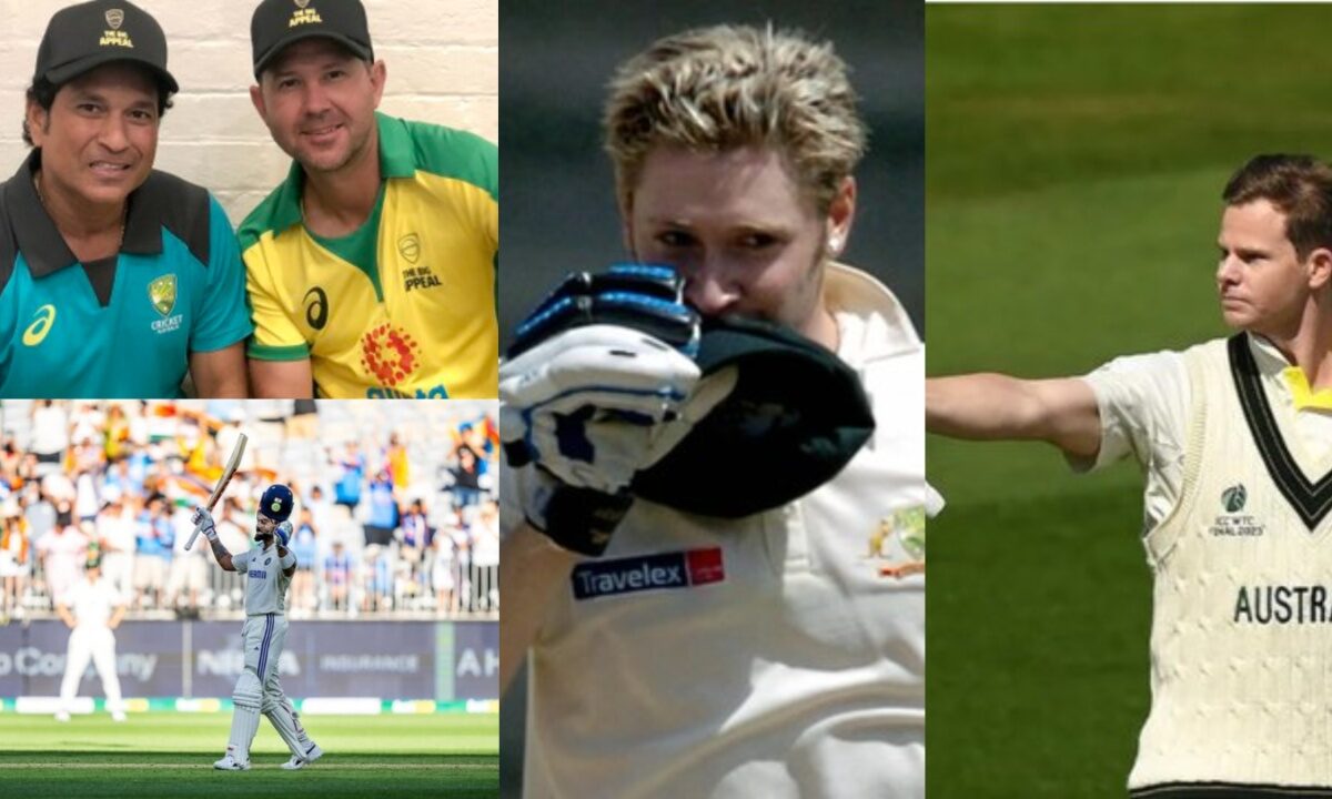 Michael Clarke, Steve Smith, Ricky Ponting, Sachin Tendulkar, Virat Kohli.