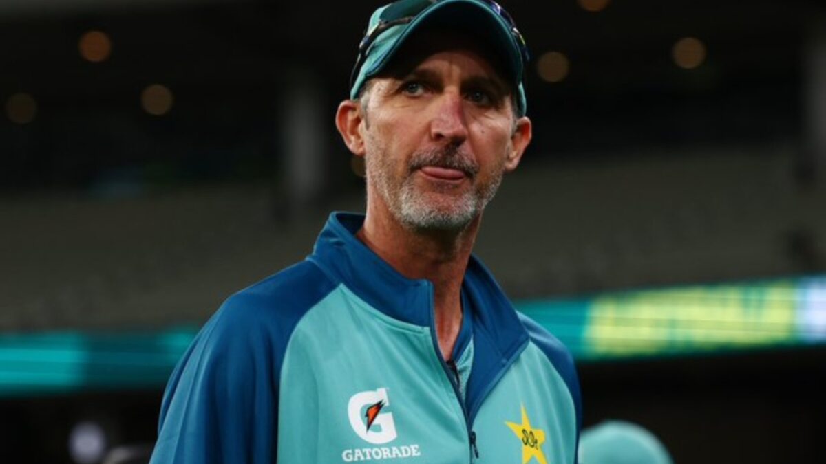 Pakistan red-ball head coach- Jason Gillespie.