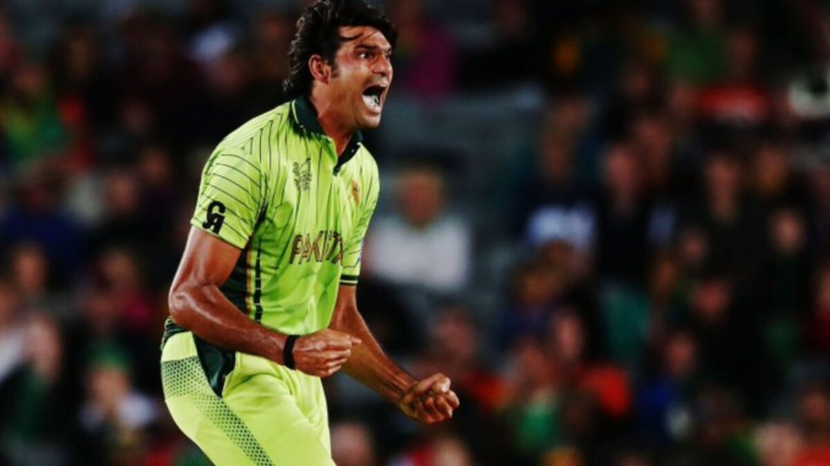 Pakistan seamer- Mohammad Irfan.