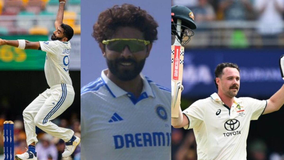 Travis Head, Ravindra Jadeja and Jasprit Bumrah.