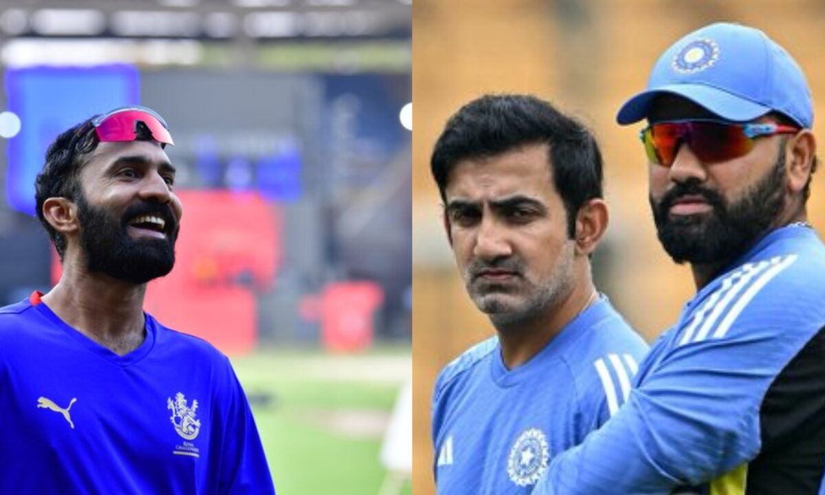 Dinesh Karthik, Rohit Sharma and Gautam Gambhir.