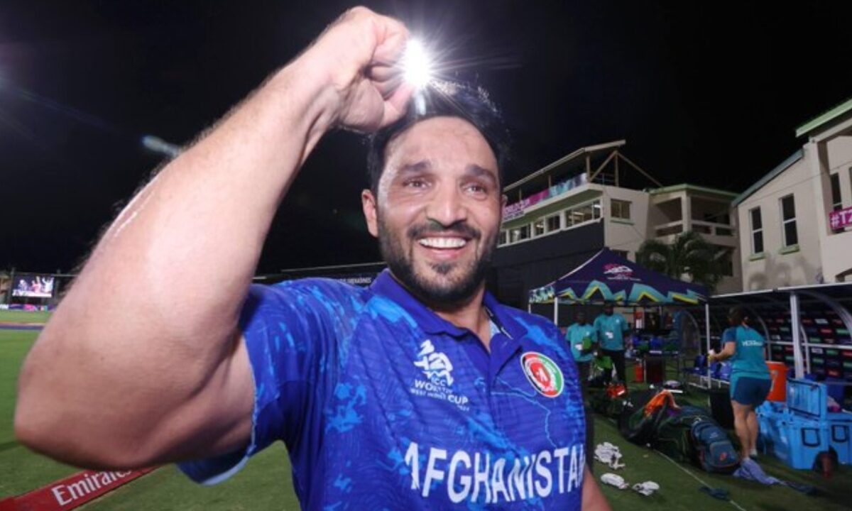 Afghanistan's Gulbadin Naib.