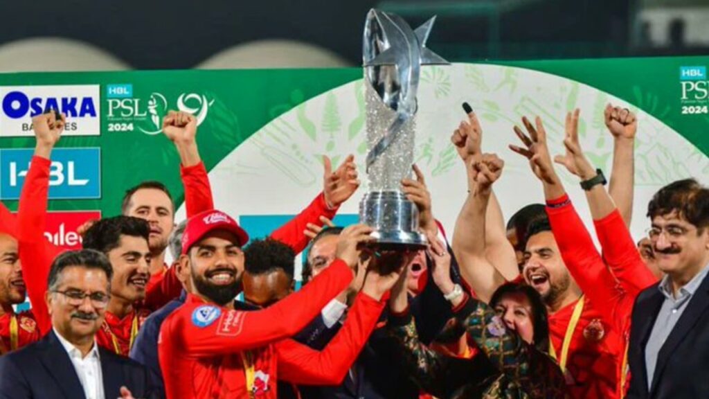 Islamabad United- winner of PSL 2024.