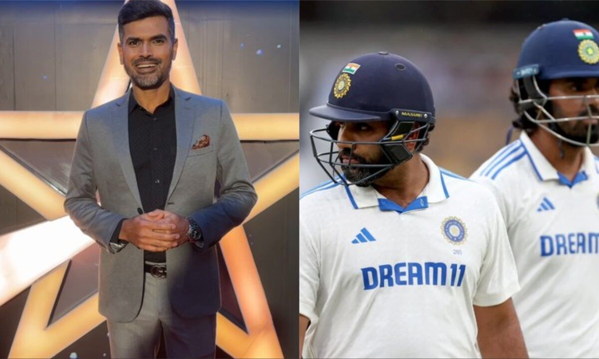 Subramanian Badrinath, India's Rohit Sharma and KL Rahul.