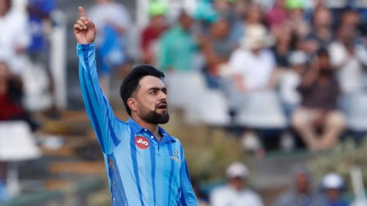 Rashid Khan of MI Cape Town in SA20.