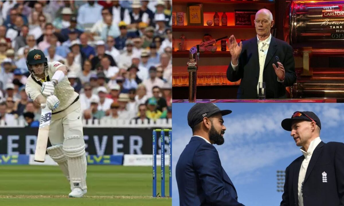 Virat Kohli, Steve Smith, Joe Root and Greg Chappell.