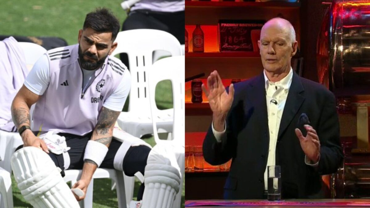 Virat Kohli and Greg Chappell.