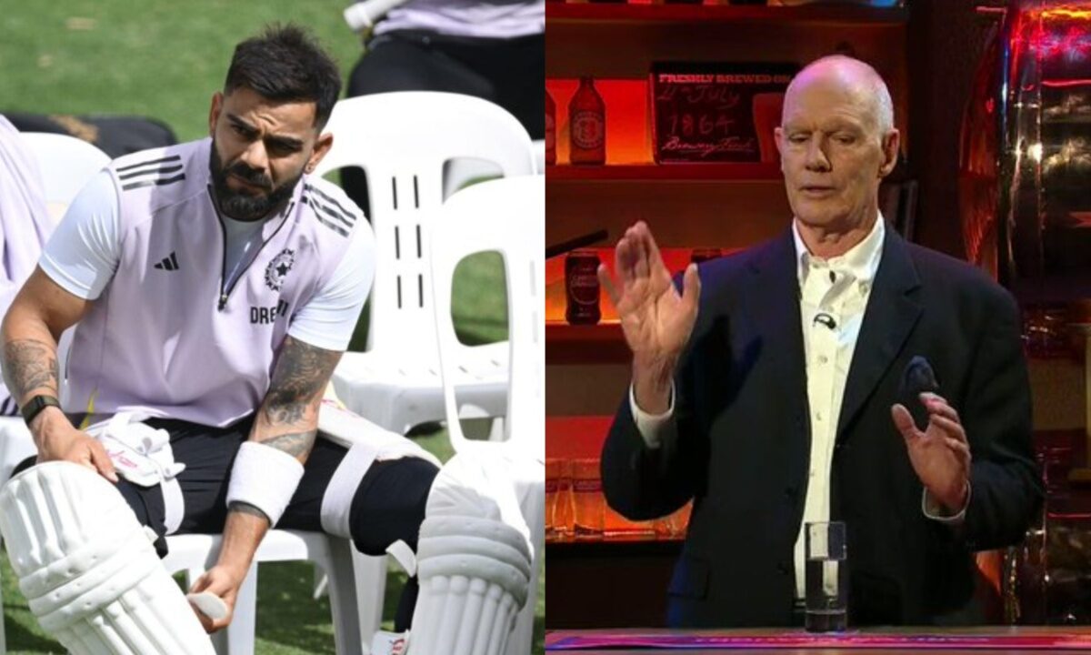 Virat Kohli and Greg Chappell.