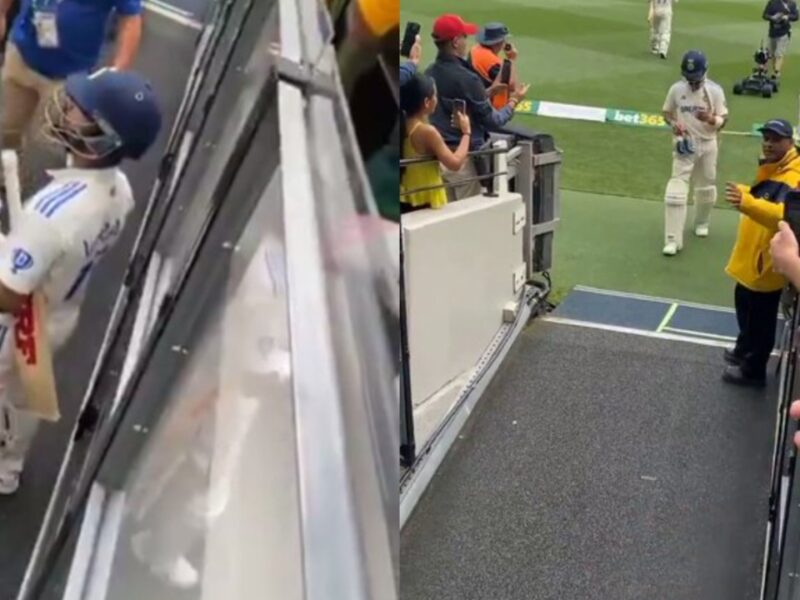 Watch: Virat Kohli Loses Cool At Spectator After Dismissal On 4th MCG Test