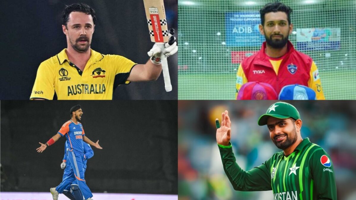 Travis Head, Babar Azam, Sikandar Raza and Arshdeep Singh for ICC awards.