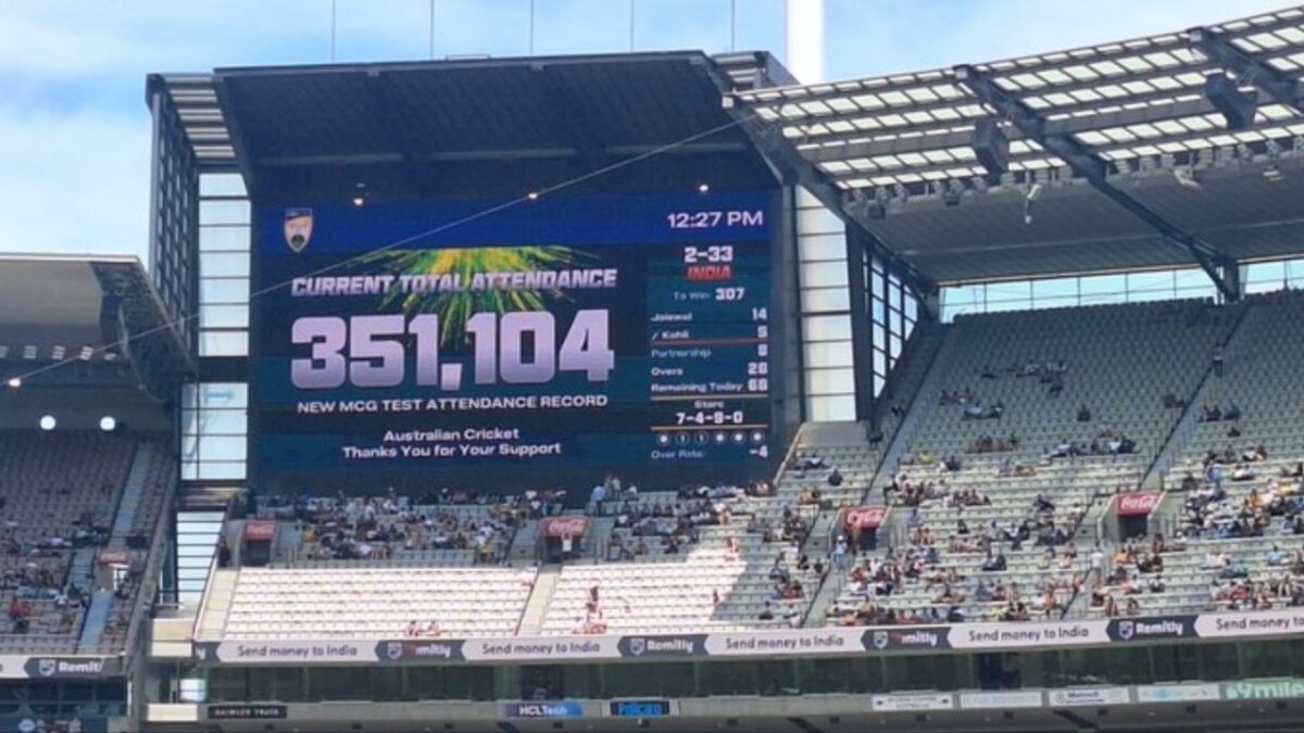 Melbourne Cricket Ground (MCG).