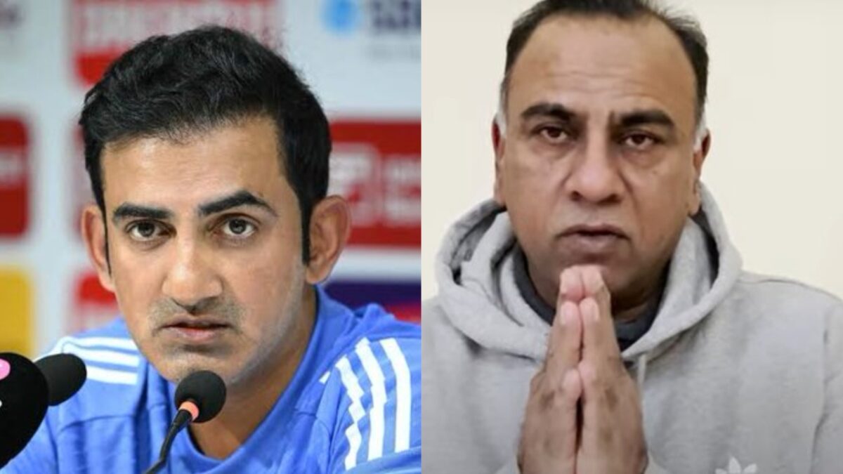 Gautam Gambhir and Basit Ali.