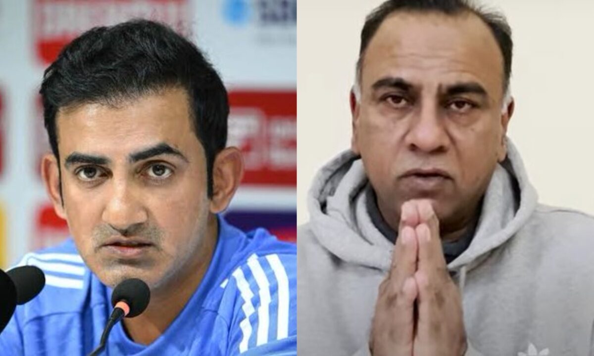 Gautam Gambhir and Basit Ali.