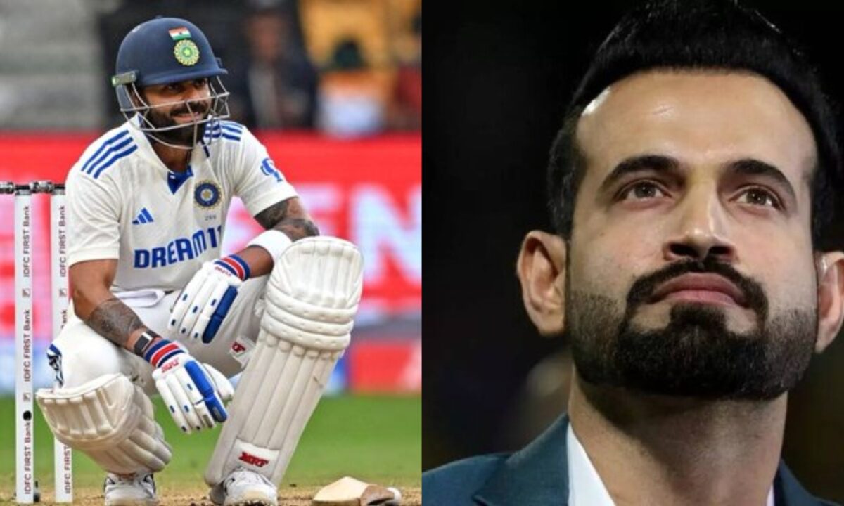 Virat Kohli and Irfan Pathan.