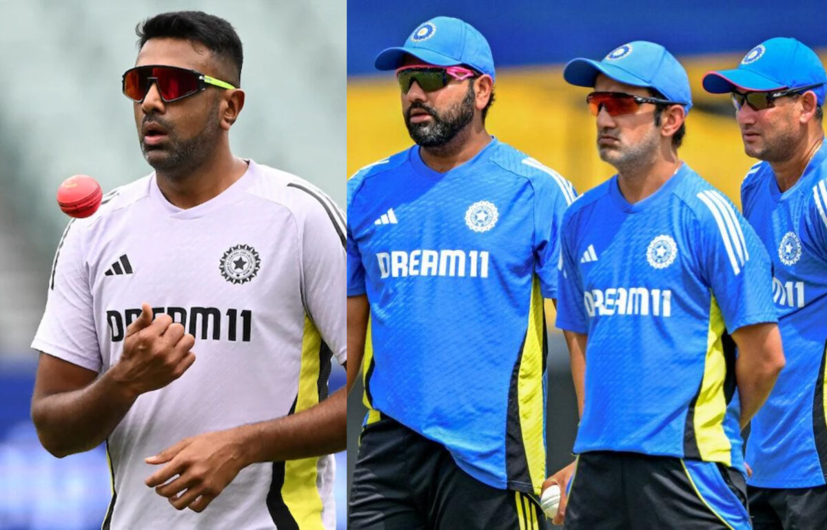 Ravichandran Ashwin, Rohit Sharma, Gautam Gambhir. Photo- Getty