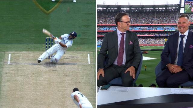 Rishabh Pant, Mark Waugh and Michael Hussey. Photo- Getty