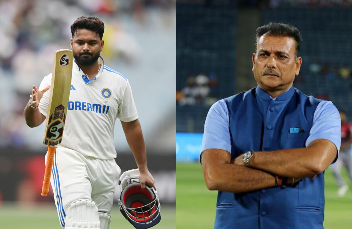 Rishabh Pant, Ravi Shastri. Photo- Getty