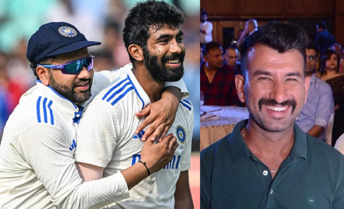 Rohit Sharma, Jasprit Bumrah and cheteshwar Pujara. Photo- Getty_Instagram