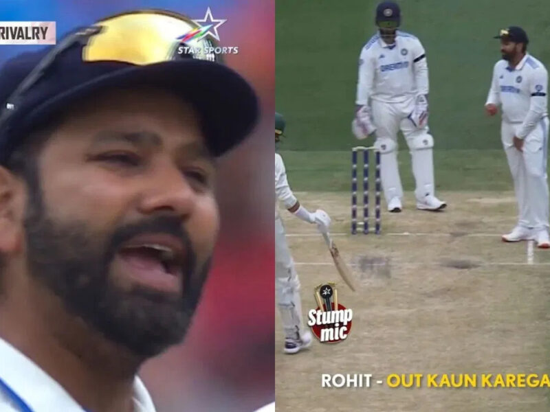 “Out Kaun Karega, Main?”- Rohit Sharma’s Hilarious Convo With Ravindra Jadeja; Watch