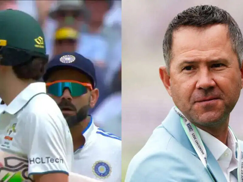 Ricky Ponting Fumes At Virat Kohli Over His Shoulder Barging Incident On Sam Konstas In MCG Test