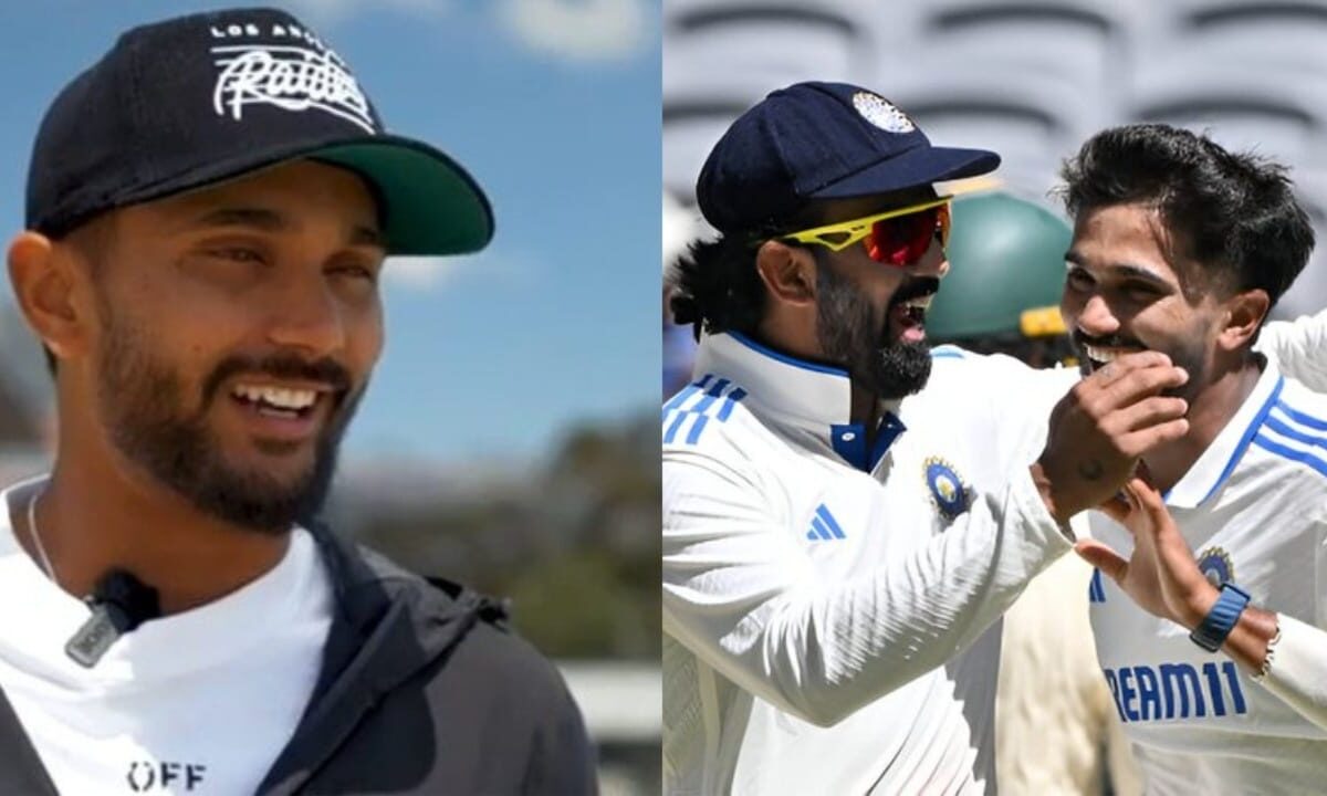 Nitish Reddy and KL Rahul.