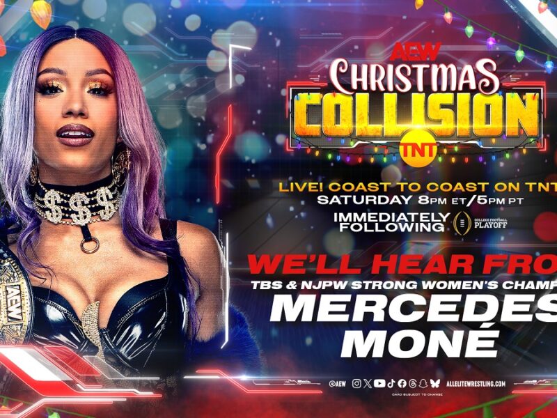 AEW Collision: Mercedes Mone And New Match Set For Christmas 2024 Edition