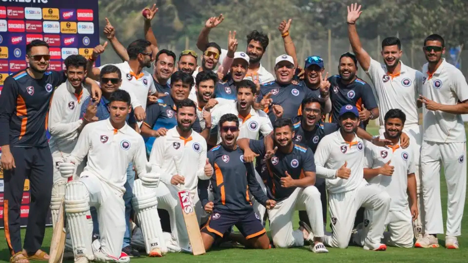 Jammu and Kashmir team vs Mumbai