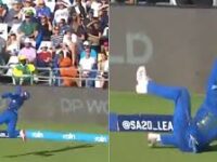 Watch- Dewald Brevis Takes A One-Handed Stunner At Boundary During SA20 2025