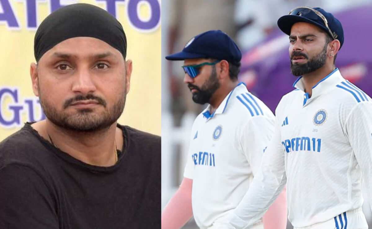 Harbhajan Singh, Virat Kohli and Rohit Sharma. Photo- X