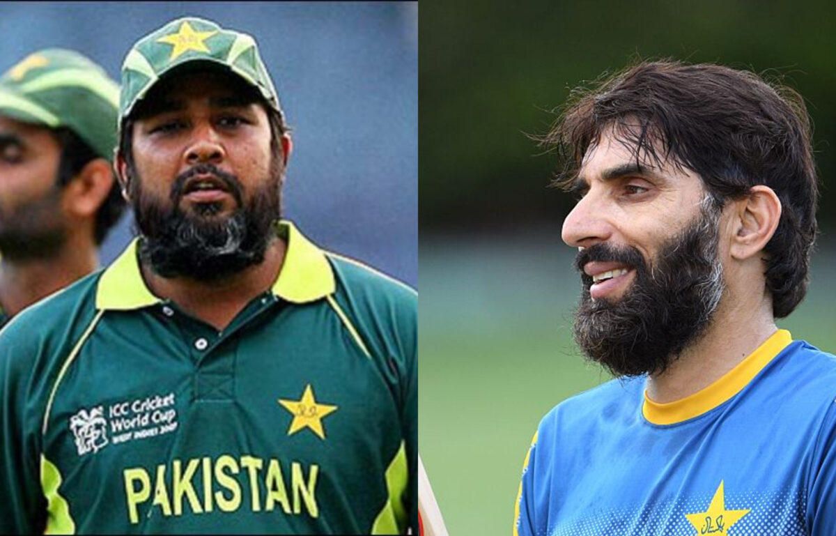 Inzamam Ul Haq and Misbah Ul Haq